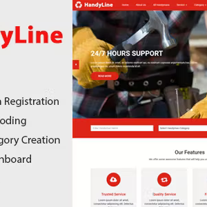 Handyline - Handyman Listing Directory CMS