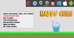 Happy cups html5 game web mobile admob capx c3p and html5 gplpixel.jpg