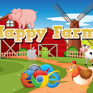 Happy Farm HTML5 game (.Capx)