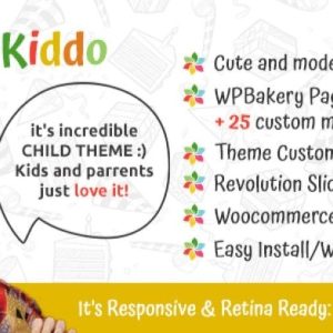 Happy Kiddo - Multipurpose Kids WordPress Theme