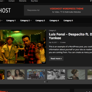 HappyThemes VideoHost Pro