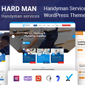 Hardman - Handyman & Plumber WordPress Theme