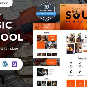 Harmony - Music School And Online Classes WordPress Elementor Theme