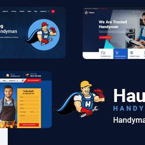 Hauzo - Handyman And Plumber WordPress Theme