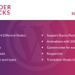 Header Blocks for Elementor - WordPress Plugin
