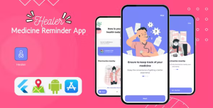 Healer v13 medicine reminder app flutter sqlite local notification .png