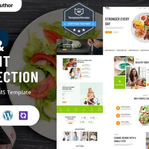 Healthy - Diet, Weight Correction And Nutrition Coaching WordPress Elementor Theme