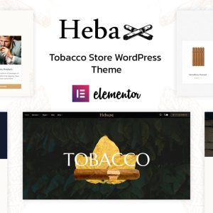 Heba - Tobacco and Cigars WordPress Theme