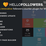 Hello Followers - Social Counter Plugin for WordPress