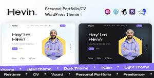 Hevin personal portfolio cv wordpress theme gplpixel.jpg