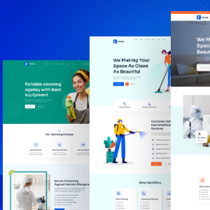 Hexafy – Cleaning company WordPress Theme