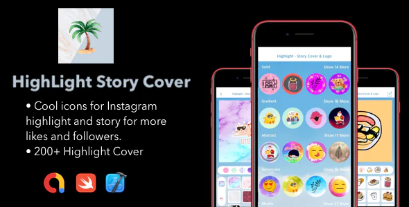 Highlight Story Cover For Instagram - ADMOB Support - Swift CODE - Image 1