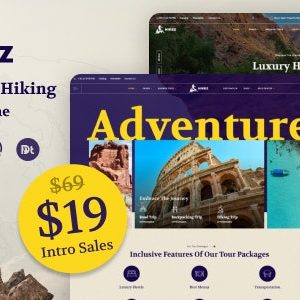 Hikez - Adventure Tours & Travels WordPress Theme