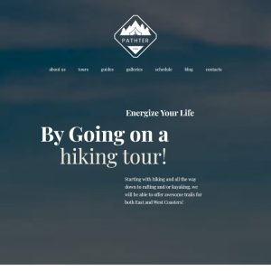 Hiking & Camping Tours WordPress Theme