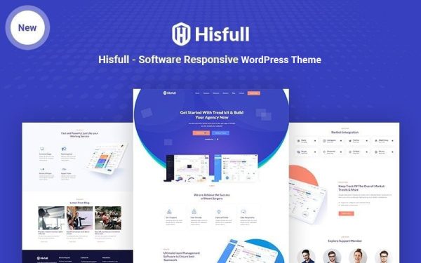 Hisfull - Software Responsive WordPress Theme - Image 1