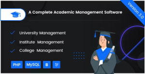 Hitech university management system school college institute .png