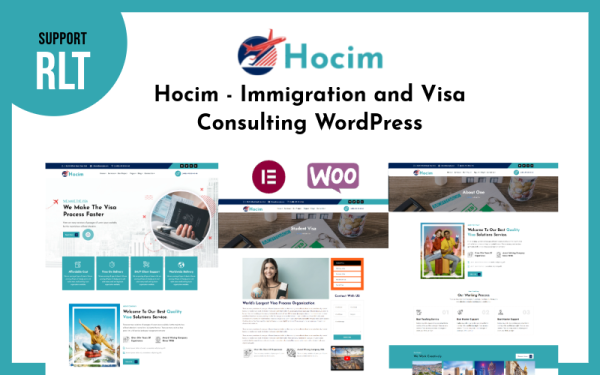 Hocim - Immigration and Visa Consulting WordPress - Image 1