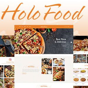 HoloFood - Fast Food & Restaurant Shopify Theme