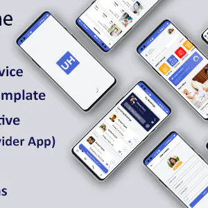 Home Service Finder & Provider Booking Template in React Native - 2 Apps - UrbanHome - Android & iOS