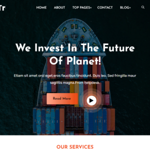 Homen - Transportation & Delivery WordPress Theme for Logistics