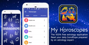 Horoscope with material design codermarket.png