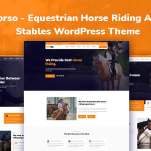 Horso - Equestrian Horse Riding And Stables WordPress Theme