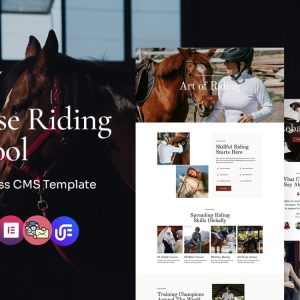 Horsy - Horse Riding Club And Academy Multipurpose WordPress Elementor Theme
