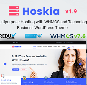 Hoskia | Multipurpose Hosting with WHMCS Theme