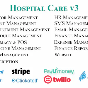Hospital Care - Advanced Hospital / Clinic / Medical Center Management System