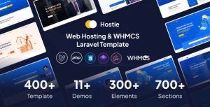 Hostie laravel 11 hosting whmcs template gplpixel.jpg