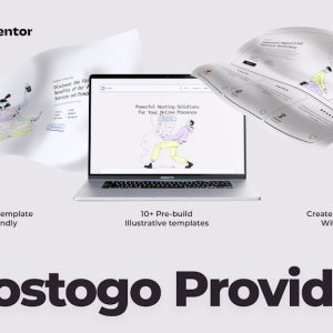 Hostogo - Hosting Provider Elementor Template Kit