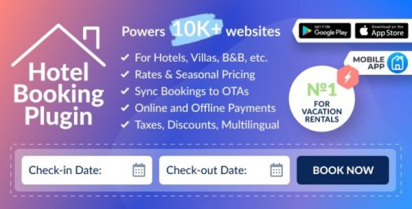 Hotel Booking WordPress Plugin – MotoPress Hotel Booking - Image 1