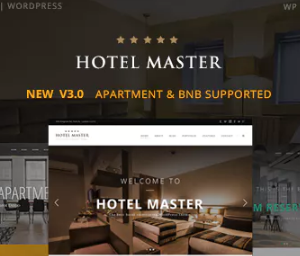 Hotel WordPress Theme For Hotel Booking | Hotel Master