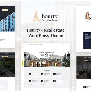 Hourty – Real Estate Classify WordPress Theme