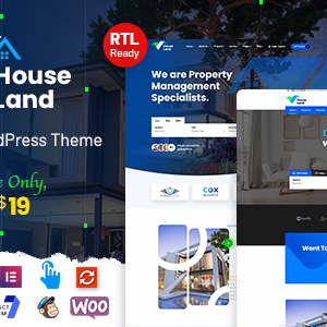 Houseland - Real Estate WordPress Theme