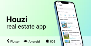 Houzi real estate app houzez flutter codermarket.png