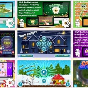 HTML5 GAMES BUNDLE №3 (Construct 3 | Construct 2 | Capx)