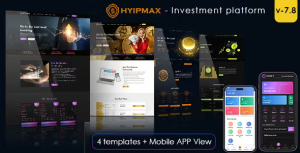 Hyip max high yield investment platform codermarket.png