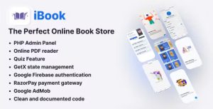Ibook online book store with flutter and php admin panel codermarket.jpg