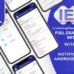 IELTS Complete Preparation of Listening, Speaking, Reading, Writing Exam with PHP Admin Panel