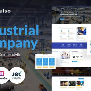 Impulso - Industrial Company WordPress Elementor Theme
