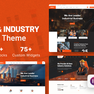 Indsro - Factory & Industry WordPress Theme