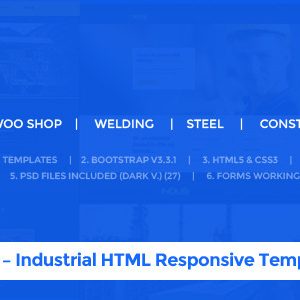 Indus – Industrial HTML Responsive Templates