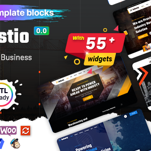 Industio - Industry & Factory WordPress Theme