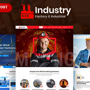 Industry - Factory & Industrial React NextJs Template
