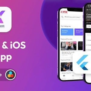 Infix LMS Flutter - Flutter Mobile App for Android and iOS