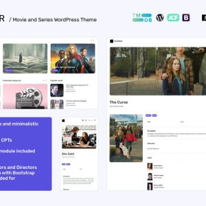INGMAR - Movie and Series WordPress Theme + RTL