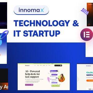 Innomax – Technology & IT Startup WordPress Theme