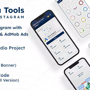 Insta Tools - Tool Kit For Instagram with In-App Purchase & AdMob Ads