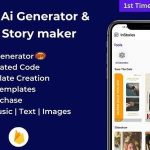 InStories- AI Image Generator & Instagram Story maker, Insta Story Maker, Ai Generator Admob Android